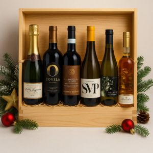 Kerstbox- 6 luxe wijnen voor een complete feestbeleving