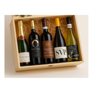Kerstbox- 6 luxe wijnen voor een complete feestbeleving